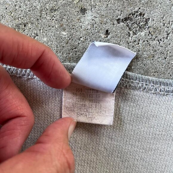 Women's Grey Crop-top - Picture 4 of 4